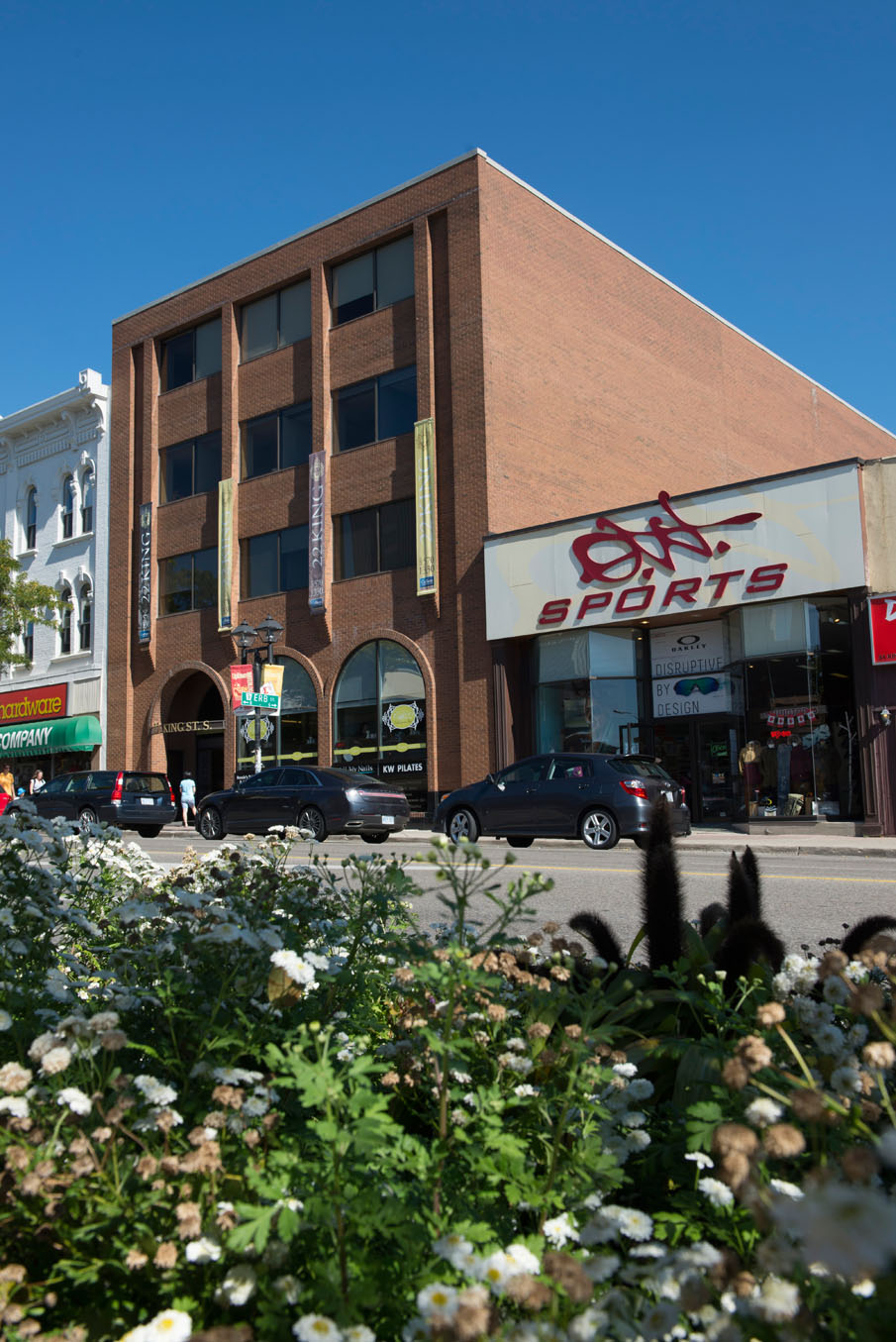 King Street view in Uptown Waterloo